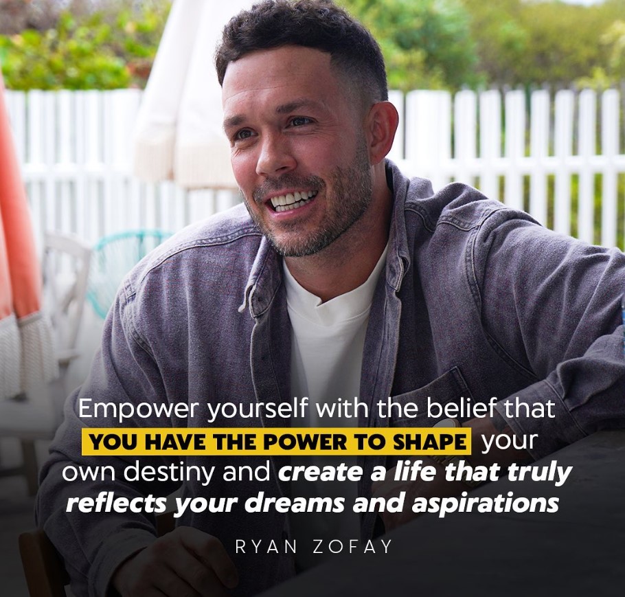 Ryan Zofay teaches you how to find your passion. His workshops cover authentic real-life and business tips and strategies. 

Ryan actively integrates his most profound life teachings into every aspect of his journey. Presently, his unwavering dedication lies in crafting a coaching platform that surpasses conventional norms. The platform's primary objective is to empower individuals struggling with addiction, fueling their drive to embrace their true purpose.