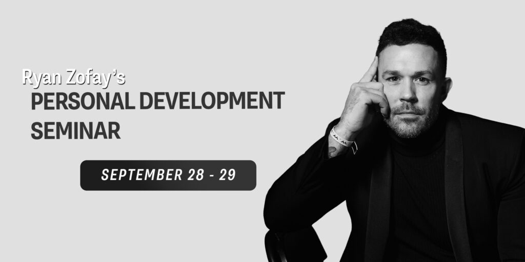 Ryan Zofay Personal Development September 2024 Event