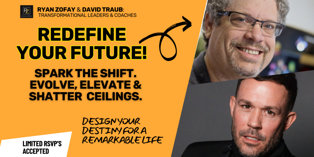 Join David Traub to elevate your life to extraordinary heights! Grab your spot in David Traub's masterclass today. This is your golden chance to unlock your true potential and witness your progress skyrocketing at an astonishing pace. So why wait? Surpass the mundane and embrace the extraordinary. It's time to dawn a future beyond the ordinary with David Traub!