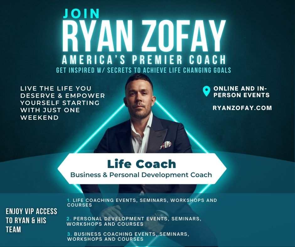 Wondering what is a life coach? What is a life coach do? Ryan Zofay is America's sensational online life coach. Get inspired with his secrets to achieve life changing goals.