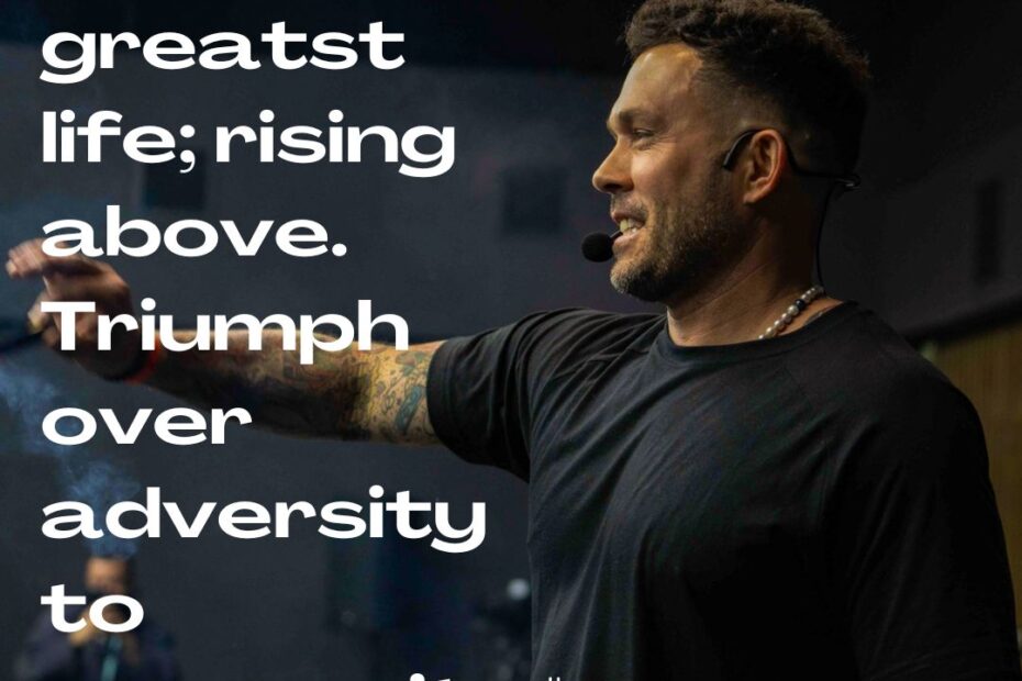 Among Ryan greatest life quotes ever is "live my greatest life; rising above. Triumph over adversity to prosperity." The quote speaks to his greatest life lessons transforming into a successful businessman from addiction & incarceration.