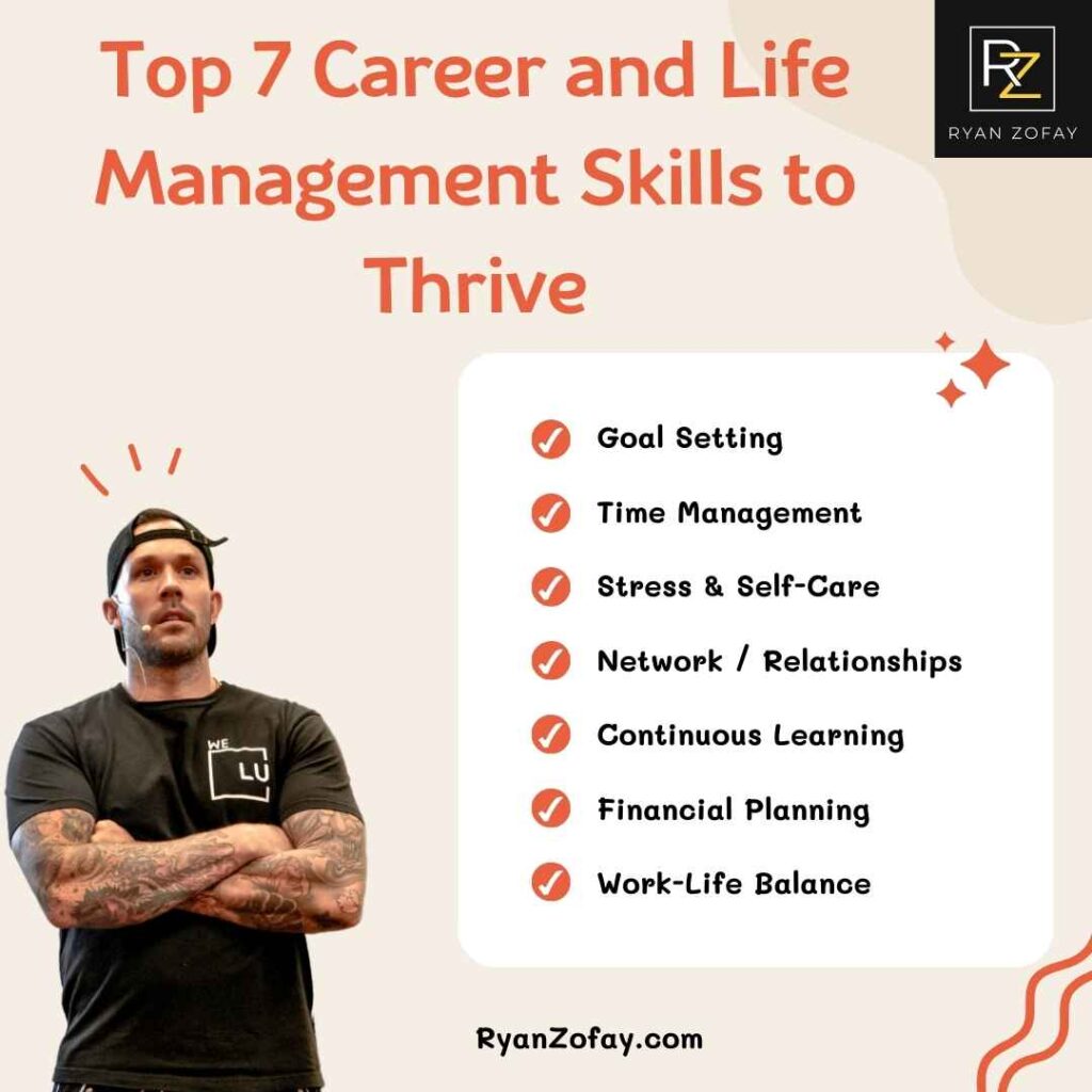 Top 7career and life management​ skills to thrive. Uncover tips & strategies to manage your professional and personal life​.