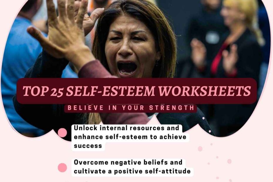 Skip to our top 25 self esteem and self worth worksheets handout activities for adults to enahnce self worth and acheive success. Overcome negative beliefs and cultivate positive attitude of gratitude. Cherish your qualities, uniqueness and imperfections.