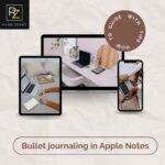 Bullet journaling in Apple Notes how to guide with tips and advice by a personal development expert