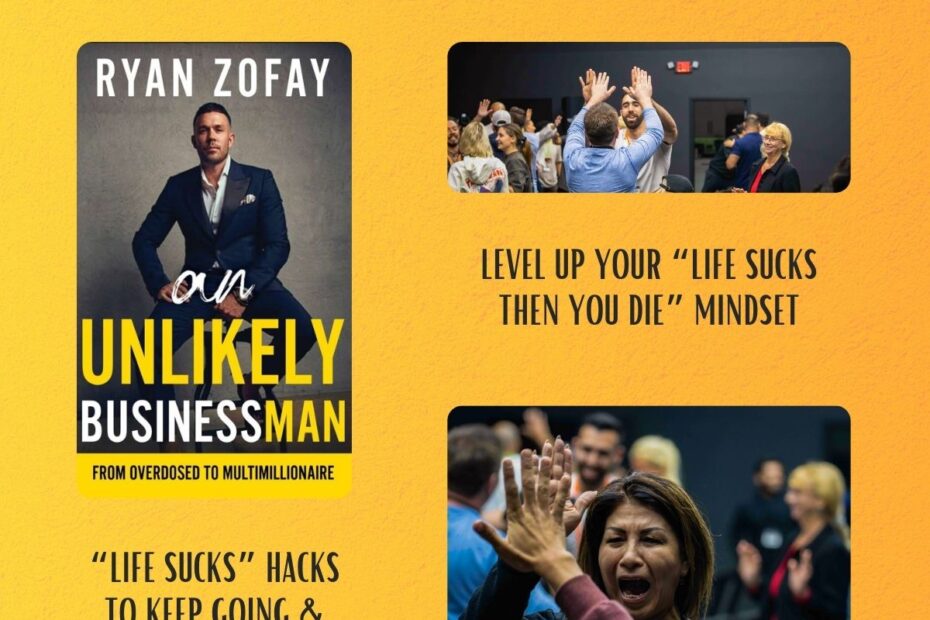 My journey from addiction and near-death experiences to becoming a multimillionaire taught me that especially when life sucks​, my success is about resilience and taking action. In my book, An Unlikely Businessman: From Overdose to Multimillionaire, I share the exact success hacks that helped me rebuild my life and create lasting prosperity. I went from feeling like life sucks and then you die​ to embracing and pushing through challenges to achieve more than I ever imagined.