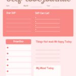 Feel free to print this complementary self love journal printable template with journal prompts for self love​ to shift your mindset through the power of self love journaling​ for healing & growth.